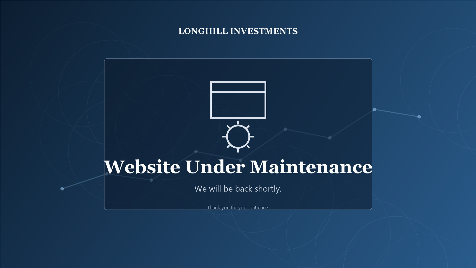 Website Under Maintenance